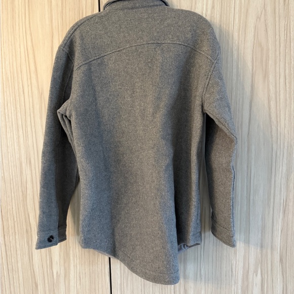 Beyond Yoga Insulated Wool Button-Up Jacket - Picture 3 of 5